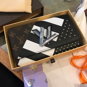 LV limited edition clutch bag